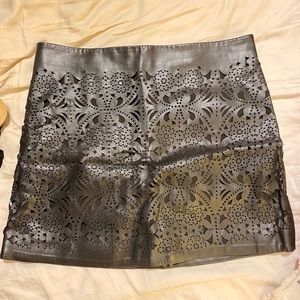 Leather Skirt